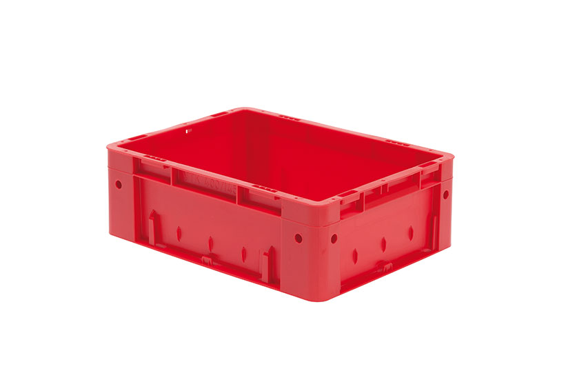 EN Stackable container Rainbow 12,5l - 400x300x145mm - reinforced base and side walls 