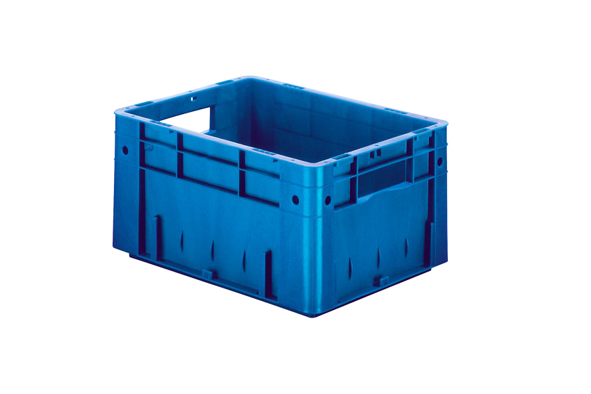 EN Stackable container Rainbow 18l - 400x300x210mm - reinforced base and side walls 