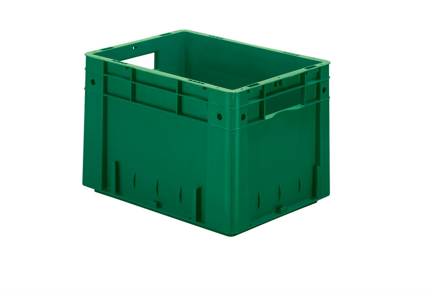 EN Stackable container Rainbow 24l - 400x300x270mm - reinforced base and side walls 