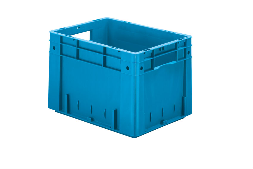 EN Stackable container Rainbow 24l - 400x300x270mm - reinforced base and side walls 