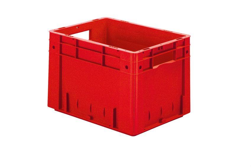 EN Stackable container Rainbow 24l - 400x300x270mm - reinforced base and side walls 