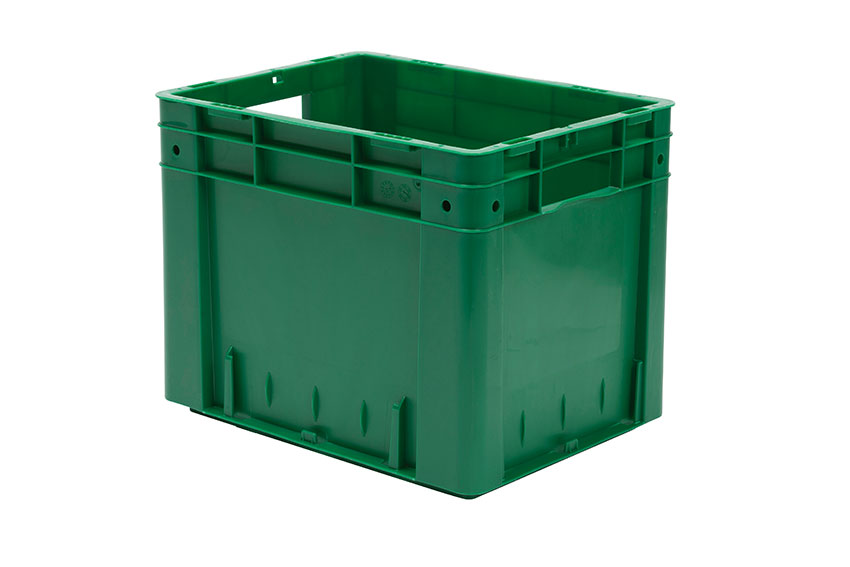 EN Stackable container Rainbow 29l - 400x300x320mm - reinforced base and side walls 