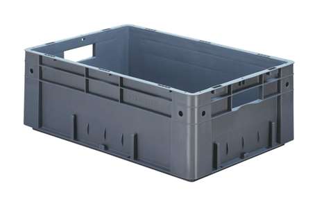 EN Stackable container Rainbow 39l - 600x400x210mm - reinforced base and side walls