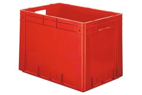 EN Stackable container Rainbow 81l - 600x400x420mm- reinforced base and side walls