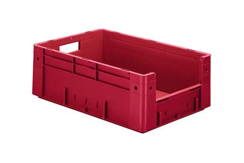 Euronorm 600x400x210 - Front. Eingriff - 39l - Boden und Wände geschlossen