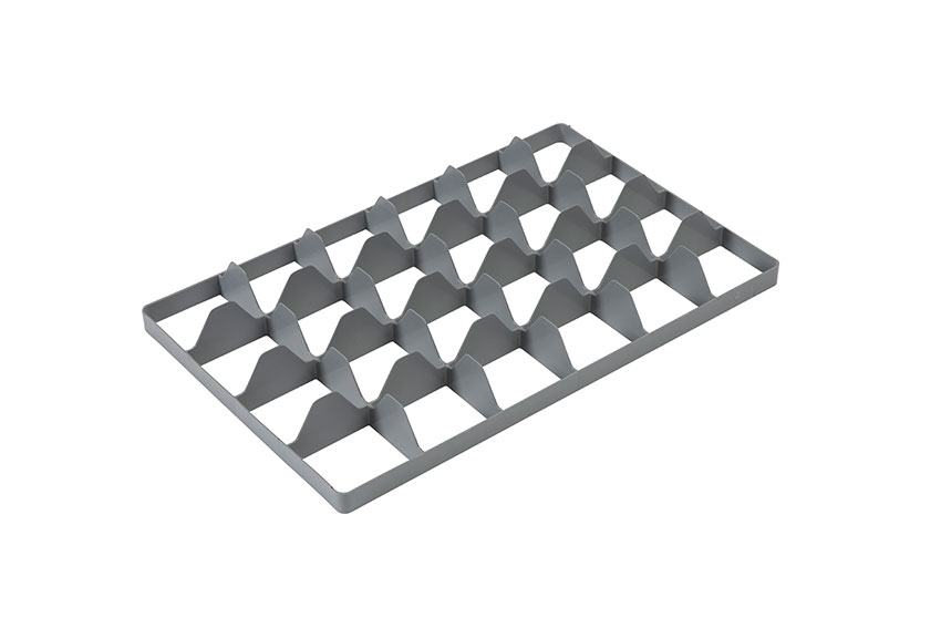 EN Separator Budget - 4x6 compartments (below) - max ø glass: 86mm 