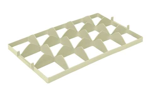 EN Separator - 3x5 Fächer (Oben) - max ø Glas: 106mm