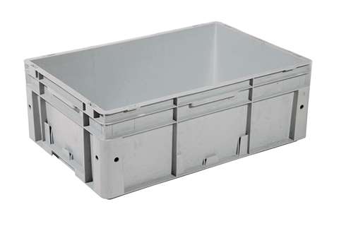 EN Stackable container Solid line 40l - 600x400x220mm - reinforced to 50kg load capacity