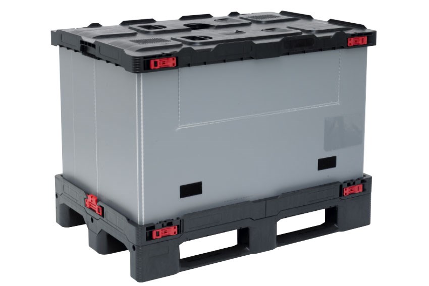 Sleeve Pack 1200x800x893mm - 3 Kufen - mit Tur 