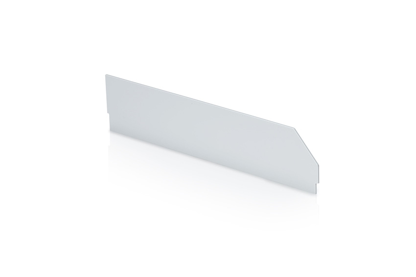 Longitudinal divider shelf tray Blue Box - 400x90mm 