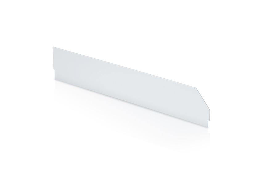 Longitudinal divider shelf tray Blue Box - 500x90mm 