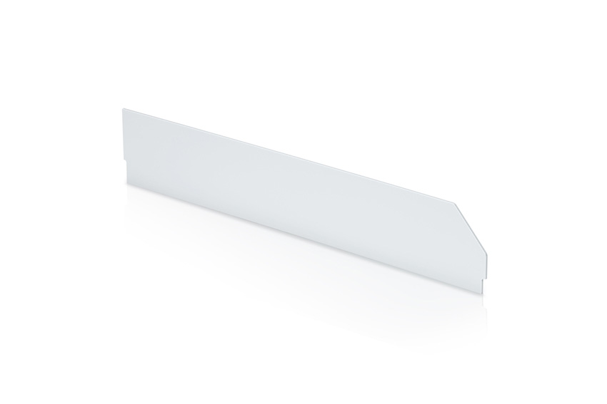 Longitudinal divider shelf tray Blue Box - 500x140mm 