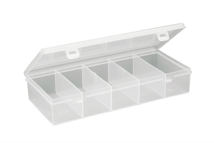 Organizer Storage 5000 mit 5 festen Fächern - 270x125x50mm 