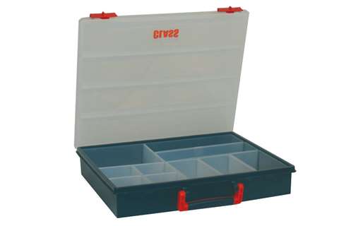 Organiser Storage 5000 with 10 removable inserts - 400x340x70mm