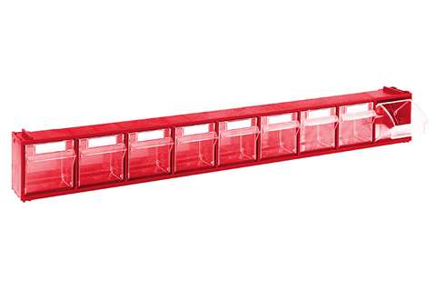 Kippbehältermodule 9 Fächer - Serie 7000 - 600x68x78mm