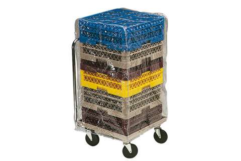 Schutzhaube für Geschirrkörbe Traex Transparent - H: 1220mm