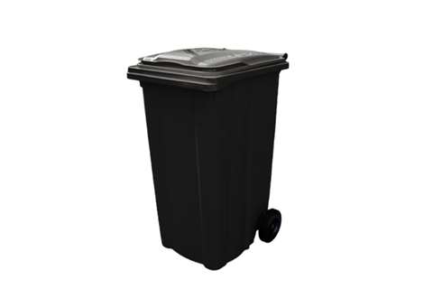 Abfallcontainer auf 2 Rädern – 120l