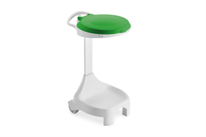 Fahrbarer Müllbeutelständer - für Sack 120l 